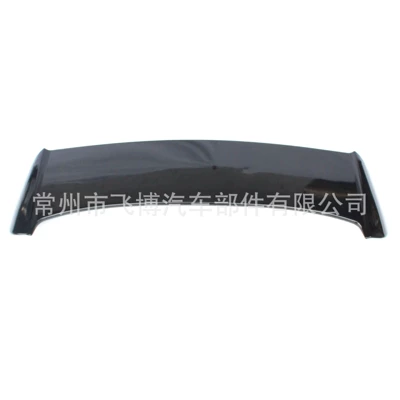 Suitable for Golf 6 Gti Rear Spoiler, Golf 6 Gti Modified Rear Spoiler, No-Drill Carbon Fiber Pattern (Fixed wind wing) - glossy-black