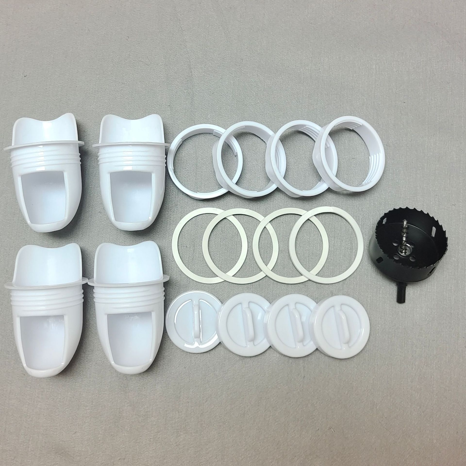 흰색 4 + 1 (흰색 앞치마 + 블랙홀 오프너)