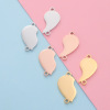 Accessory stainless steel heart-shaped, removable bracelet heart shaped, suitable for import, mirror effect