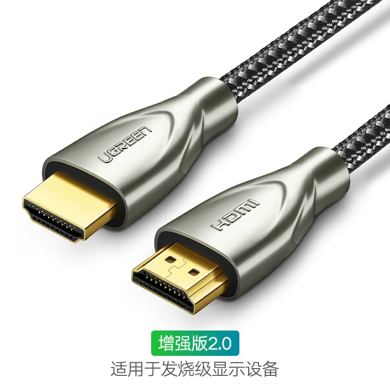 Green Union HDMI 2.0 кабель высокоразрешающего дата-кабель для подключения компьютера и телевизора к монитору/экрану