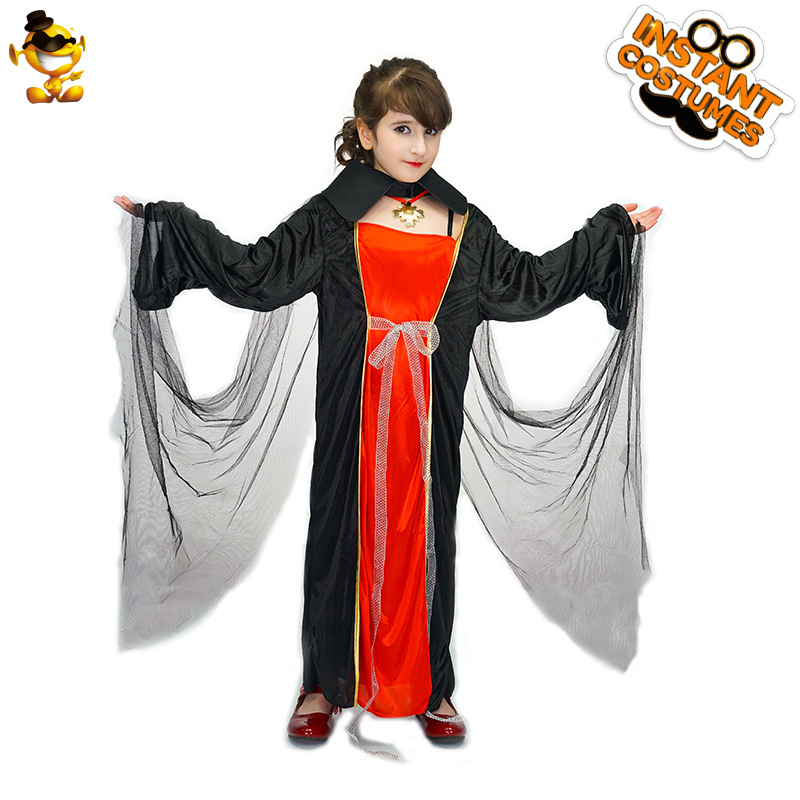 Halloween niña niños Castillo vampiro princesa Cosplay partido traje