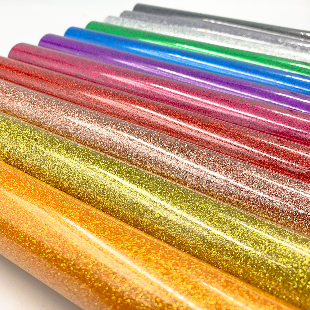 金蔥閃粉格利特刻字膜Heat Transfer Vinyl T恤服裝DIY熱轉印刻花