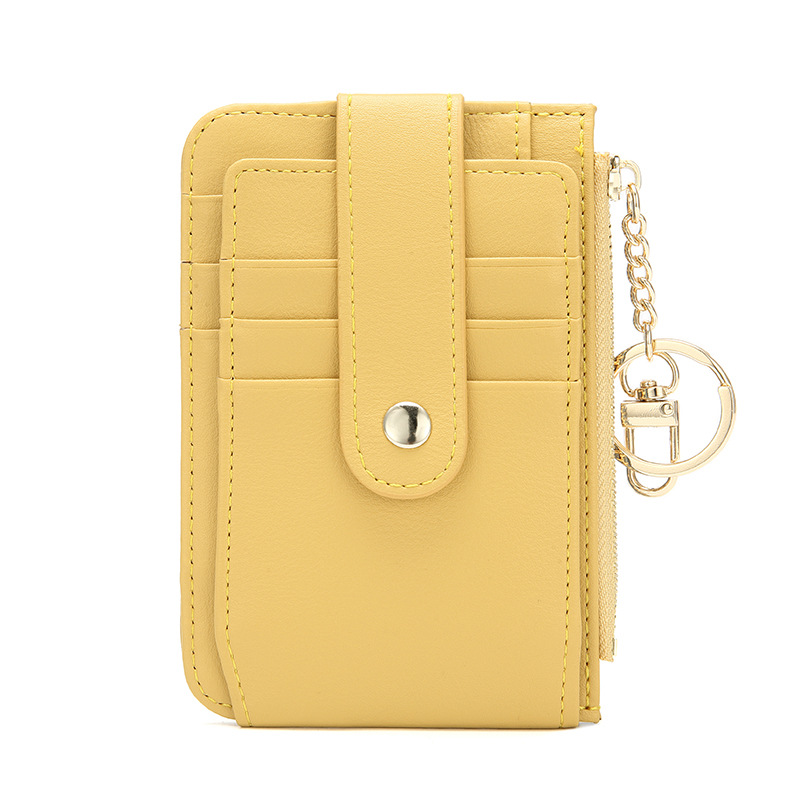 Nuevo titular de la tarjeta Haitao titular del certificado titular de la tarjeta de gran capacidad titular de la tarjeta de control de acceso simple ultrafino de color sólido titular de la tarjeta pequeña