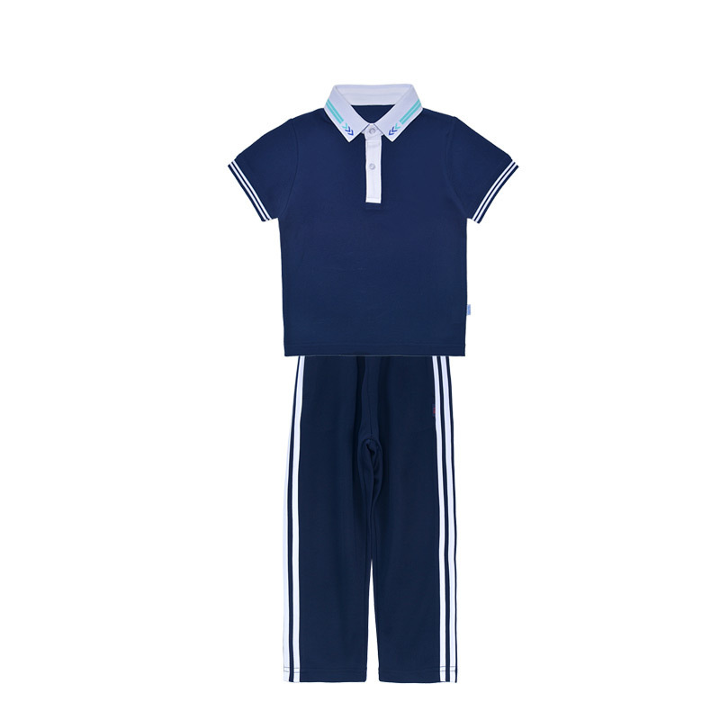 瀾洋貝貝メーカー直販中学生制服小学生夏小学校卒業シーズン服装班服半袖夏|undefined