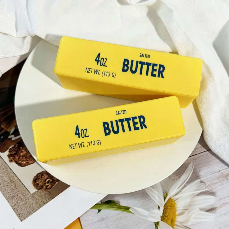 Cross-border in-stock three-color flowy texture stick, soft and slow-rebound butter stick, stress-relief toy with a cheese block and squishy texture Cross-border in-stock three-color flowy texture stick, soft and slow-rebound butter stick, stress-relief toy with a cheese block and squishy texture