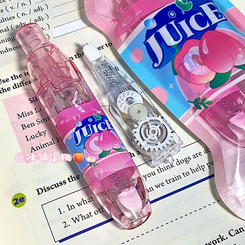 ins alto valor facial pulsar corrección tipo correa intercambiable núcleo pequeño correa de modificación de dibujos animados de gran capacidad especial para estudiantes