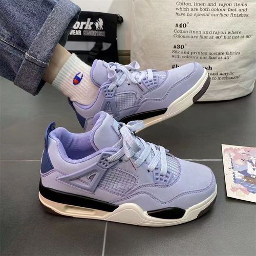  Hong Kong style air cushion casual sports shoes for men and women ins style retro student couple basketball running shoes trend