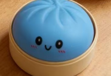 Dumpling Squishies Toy Simulación de bolos de pellizco de pellizco de juguetes de descompresión de bolos de pellizco de juguetes