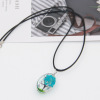 Plant lamp, sample, starry sky, accessory, retro sweater, glossy pendant, necklace, with gem