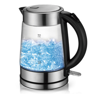 European Standard Glass Electric Kettle Household Electric Kettle Automatic Power-Off Kettle Health Kettle 304 Wholesale