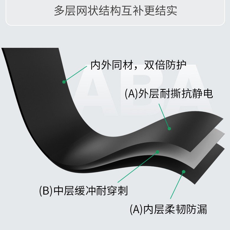 大型ゴミ袋を厚くして大量に卸売りします。