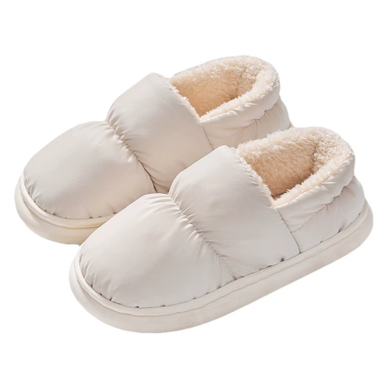 В наличии Хлопковые тапочки Женская домашняя осенне-зимняя теплая Домашняя обувь Парные тапочки Мужская зимняя домашняя обувь Производители