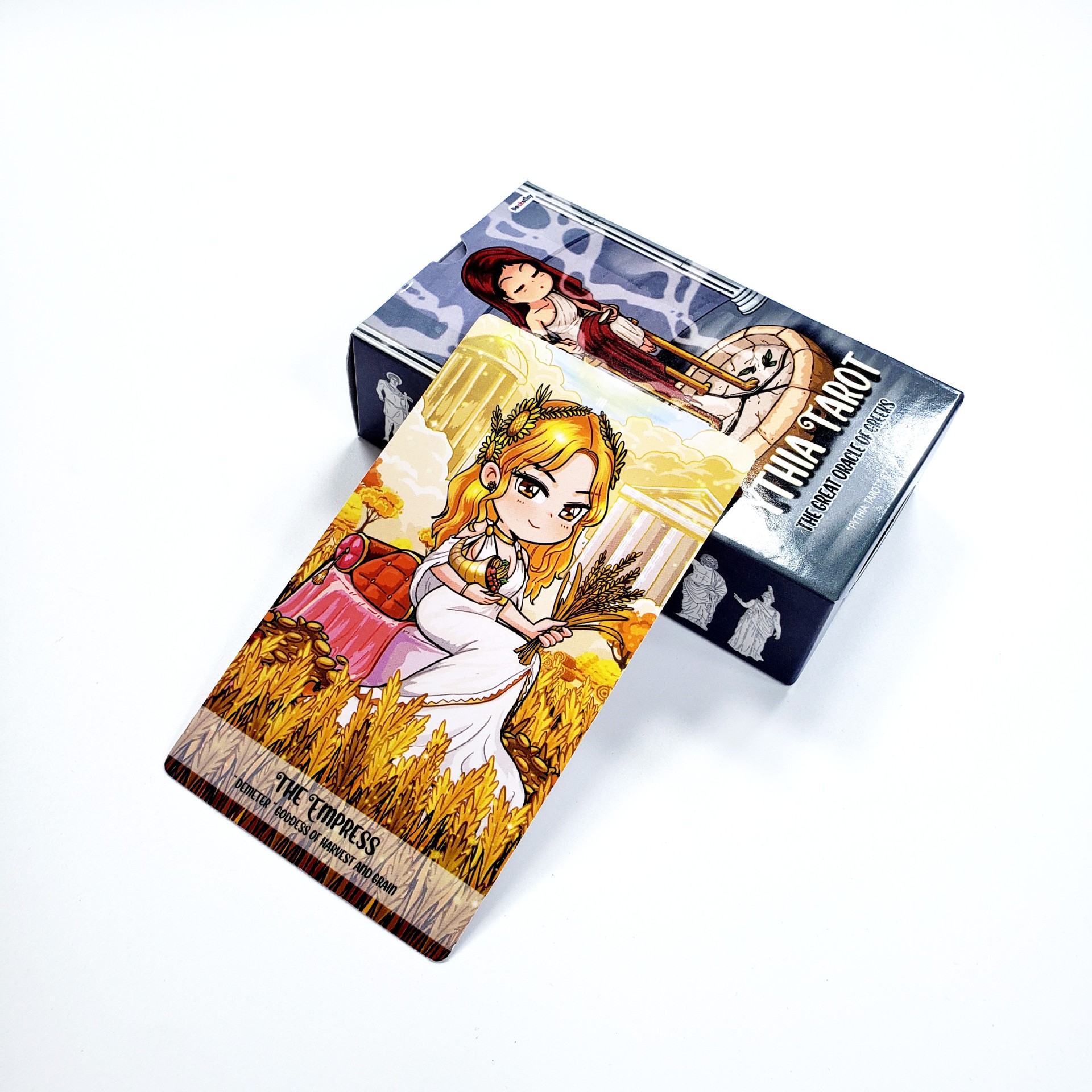 Gioco di carte tarot greco pythia per feste e party games_voghion.com