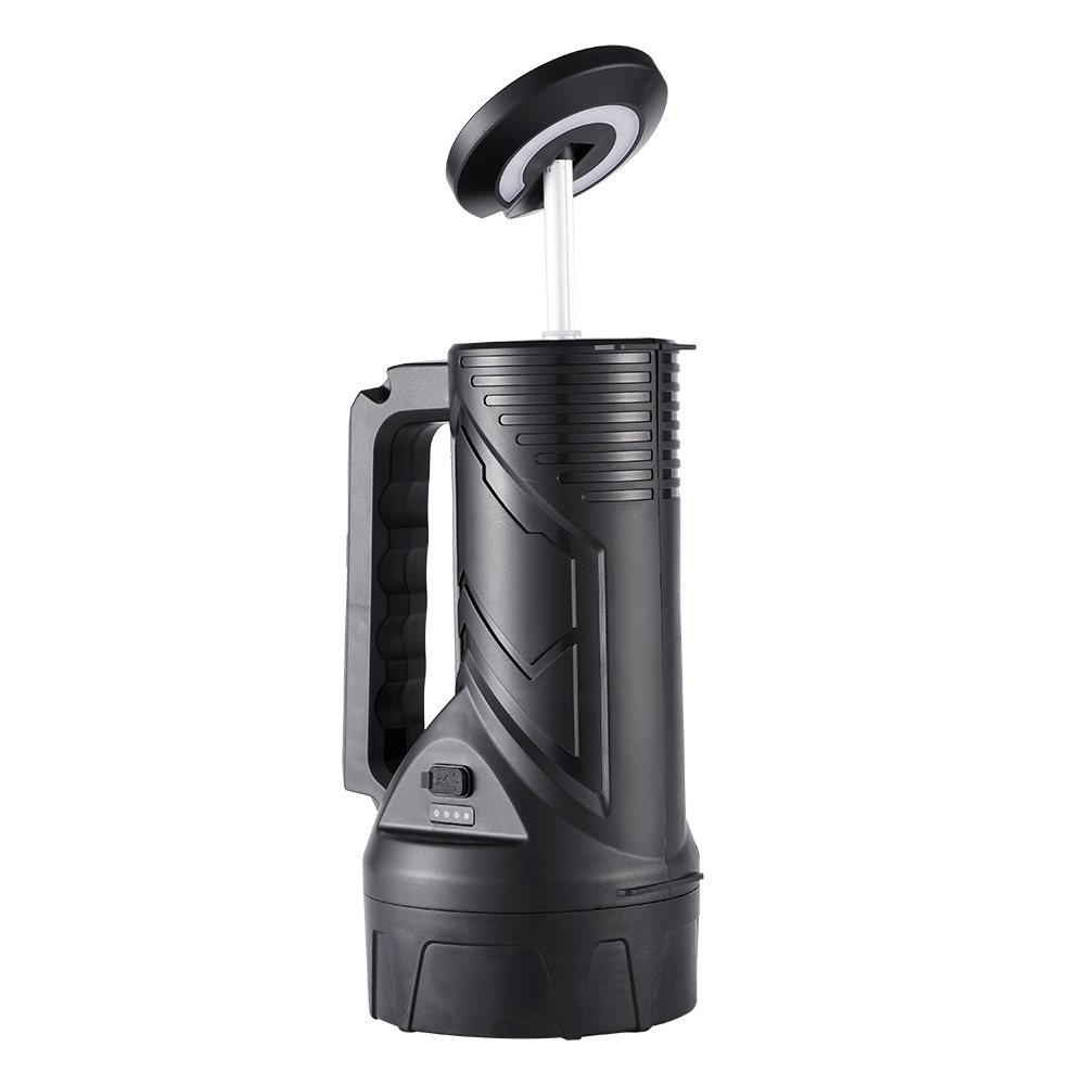 Outdoor Camping Campsite Stretchable Tail Searchlight High Power Strong Light Long Range Flashlight_voghion.com