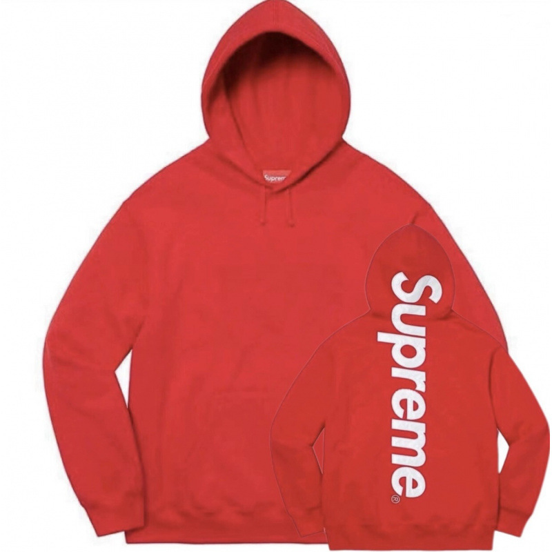 高版本supreme25SS 潮牌HOODED SWEATSHIRT 大LOGO加绒帽衫卫衣|undefined