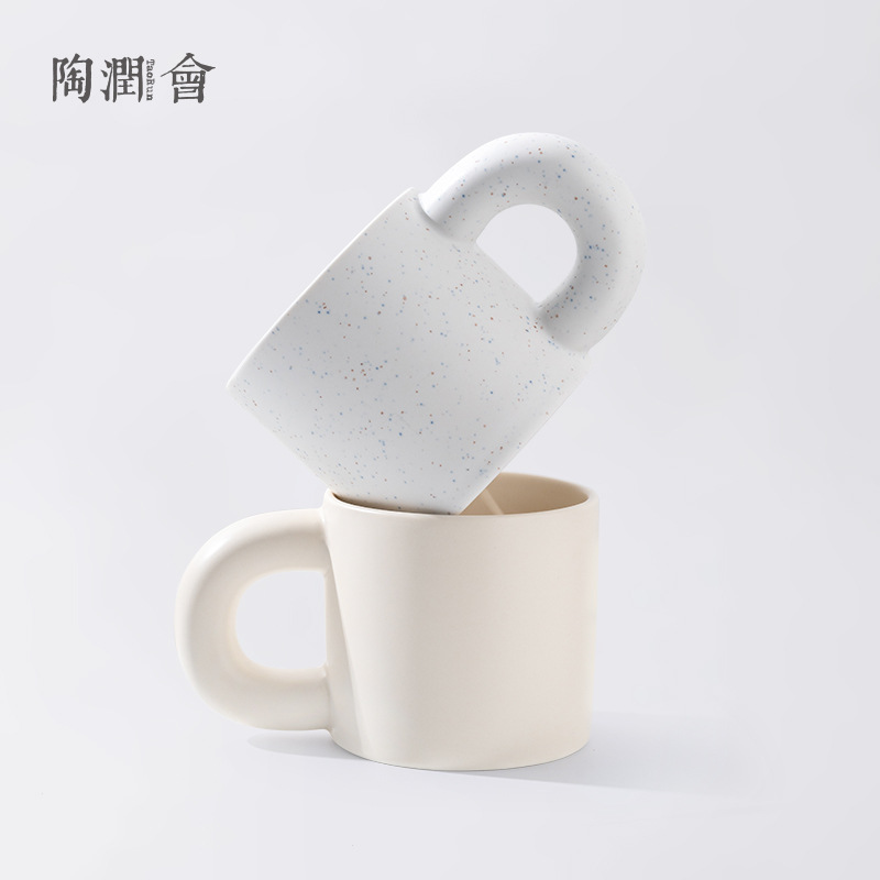 Taza de cerámica personalizada taza de cerámica taza de café taza de avena taza de desayuno taza de grasa taza personalizada