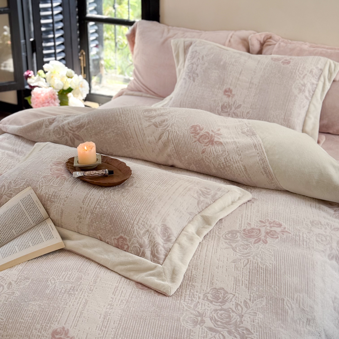 Una clase de seda de cuatro piezas