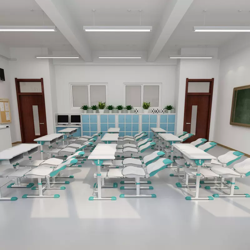 工厂直销午休课桌椅学校培训班家用学习可躺折叠可升降课桌椅套装