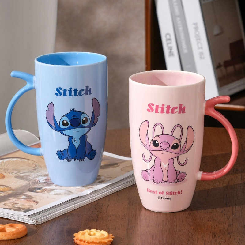 2025 nuevo estilo de taza de taza de taza de taza de café de oficina con cubierta de paja de cumpleaños