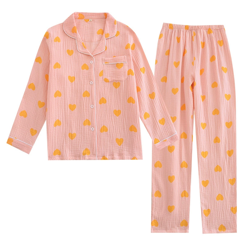 Хлопковый пижамный комплект, марля комфорт, много принтов, размеры M–L–XL