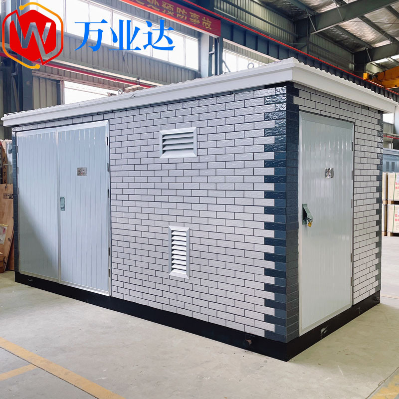 专业生产箱式变电站 非金属壳体 水泥瓷砖式外壳 景观式外壳 欧式