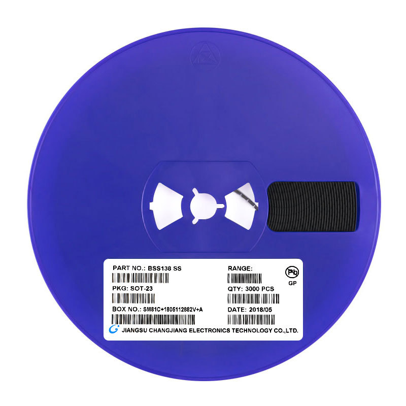 原装正品 BSS138 SOT-23 N沟道50V/0.22A贴片MOSFET场效应管 10只