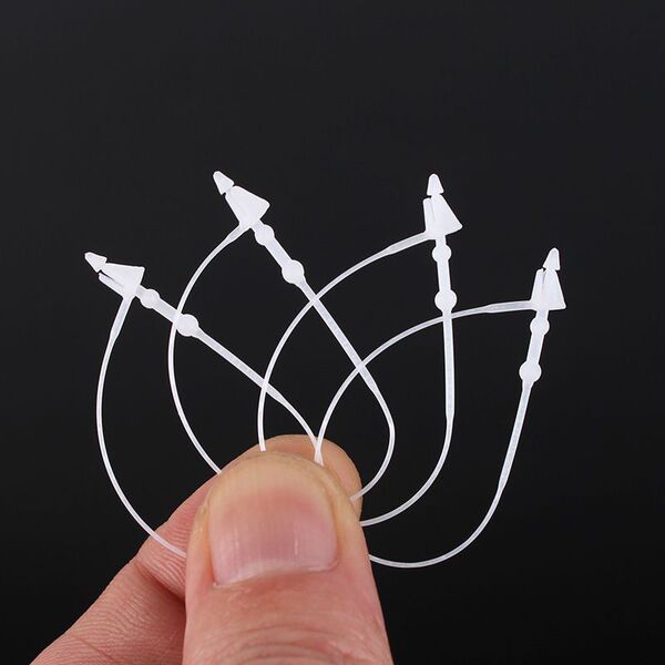 Clothing auxiliary material universal hanging granular tag line…