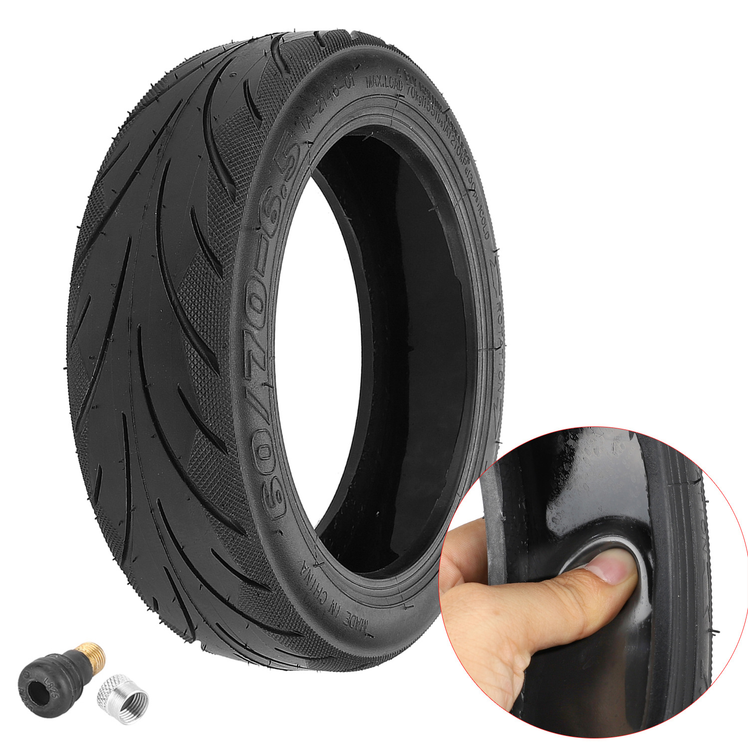 60/70-6.5 Self-repairing Tire G30 MAX built-in live glue can repair…