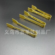 金属镊子工艺品香炉配件碳香炉香薰炉香料夹子精致镂空铁艺蚊香夹