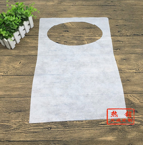 Guest disposable non-woven apron adult meal order baking hot pot lobster barbecue catering barbecue simple
