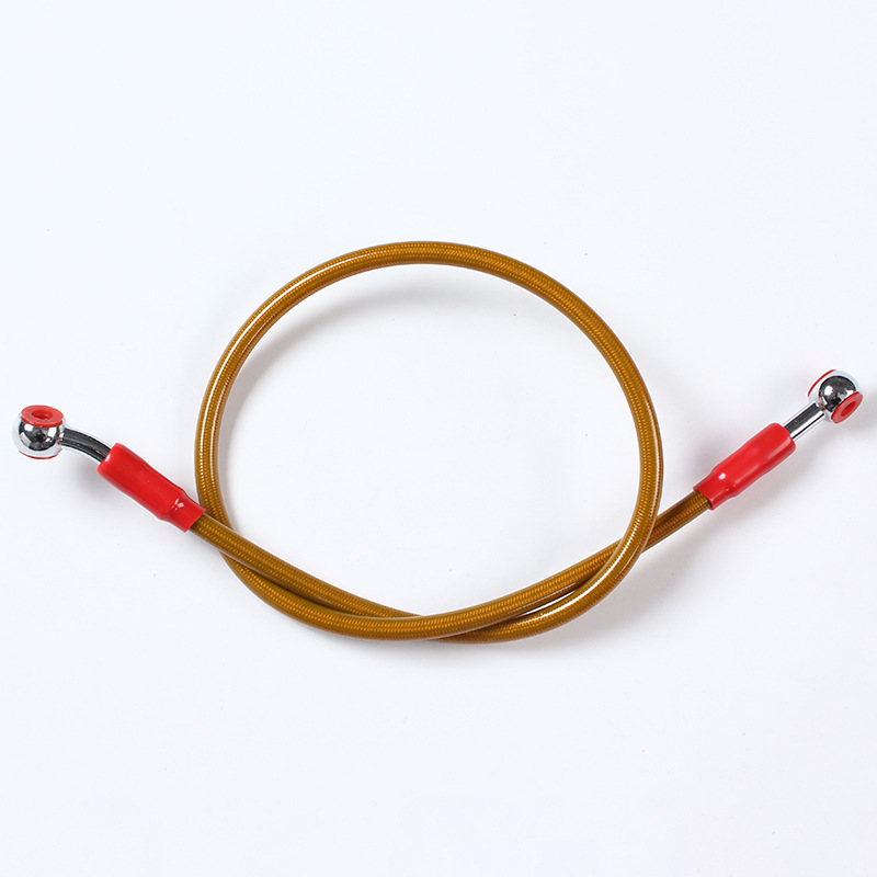 Motorcycle brake oil pipe hydraulic pipe modified Universal high pressure pipe steel wire hose
