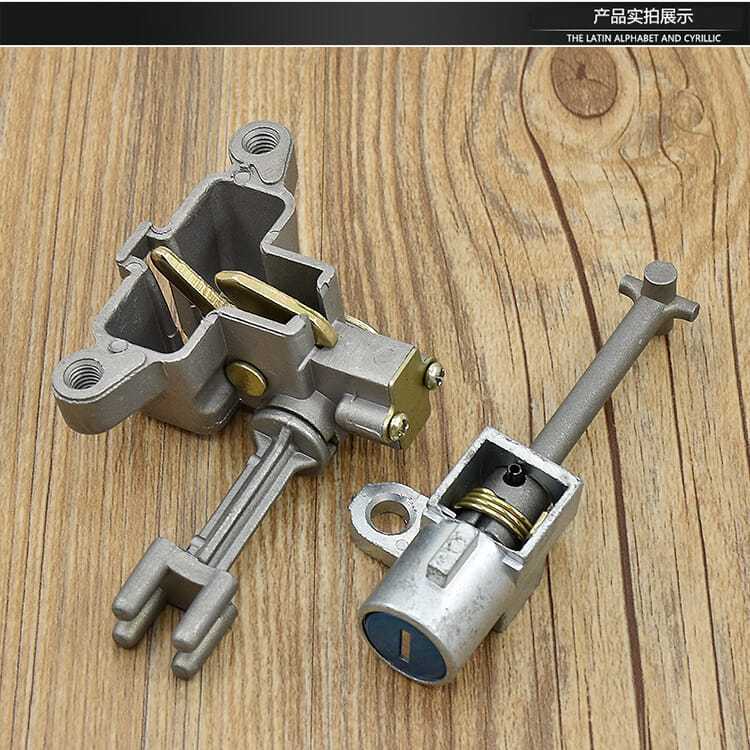 Old Motorcycle Lingying Zy125 Full Car Lock Electric Door Lock Scooter Set Lock Power Lock Front Lock Fuel Tank Cover
