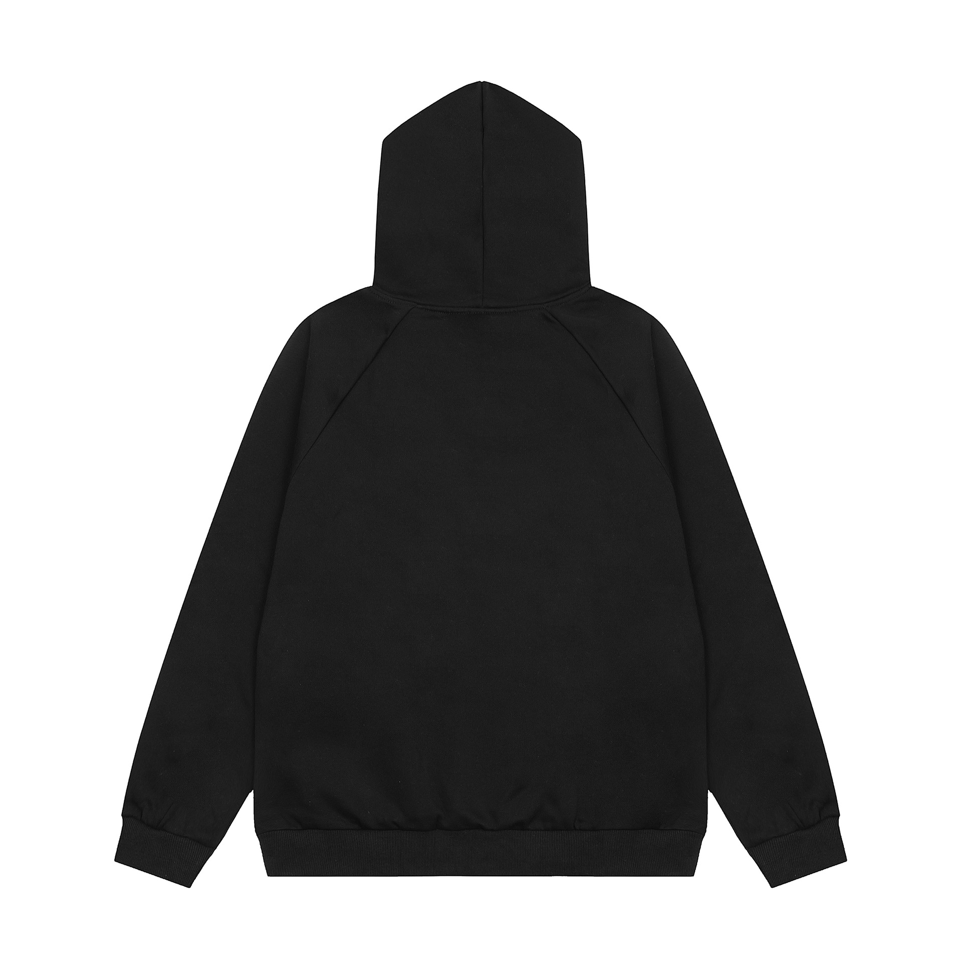 23ss otoño e invierno marca de moda europea y americana rojo y negro Tigre cabeza toalla bordado forrado de lana hombres y mujeres pareja traje casual al por mayor