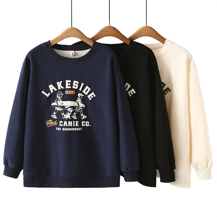 Большой размер женский топ 2024 осенний новый толстый MM повседневный дикий буквенно-вырезанный свитер куртка 966