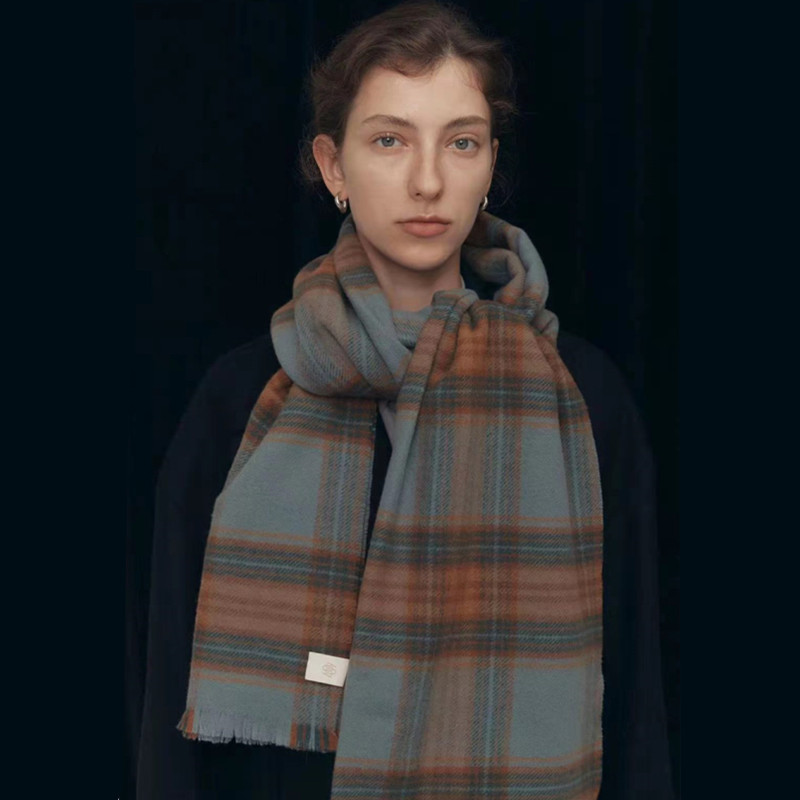 Klassische design wolle schal frauen plaid schal Mode neue winter paare mode schal_voghion.com