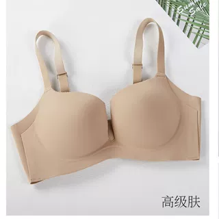 2589无钢圈文胸小胸聚拢防下垂收副乳无痕内衣调整型薄杯轻乳棉
