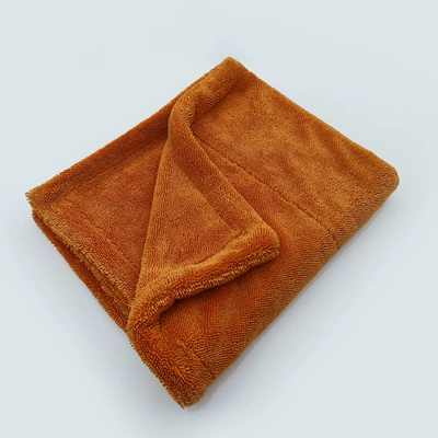 Cloth Absorbent Car Washing | Car cleaning tools - 1200gsm-double-layer-orange-4060cm-2-minimum-order