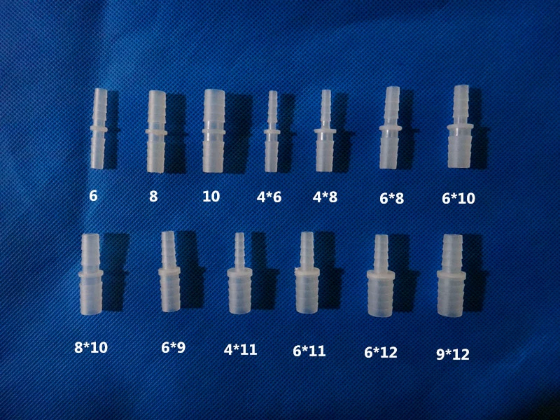 Пластиковый прямой соединитель пагоды Водопроводная труба из ПВХ диаметром прямой трубы переменного диаметра, большое меньшее переходное соединение