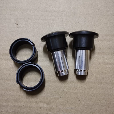 Rear-view mirror handle plug expansion screw black CNC regular plug modified large displacement sports car handle guard (Motorcycle rearview mirror)