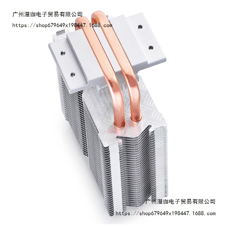 九州风神冰凌台式电脑主机cpu散热器台式机静音主机CPU风扇双热管