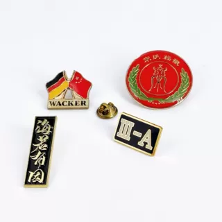 工厂定制金属徽章胸章校徽纪念币锌合金珐琅烤漆胸针动漫徽章定做