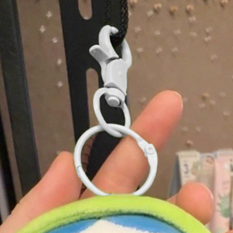 handmade keychain кукла аксессуар с металлическим карабином, разноцветный, подвеска для рюкзака