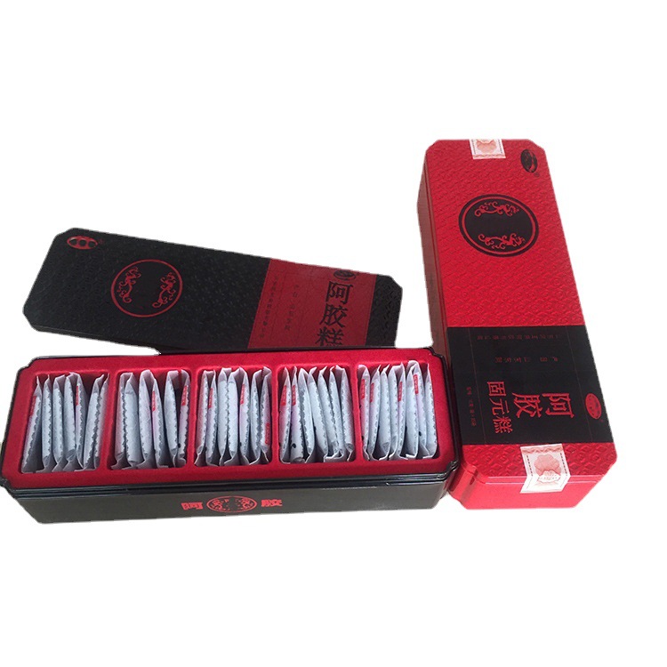 包装盒厂家大量供应各种阿胶糕盒精美铁盒