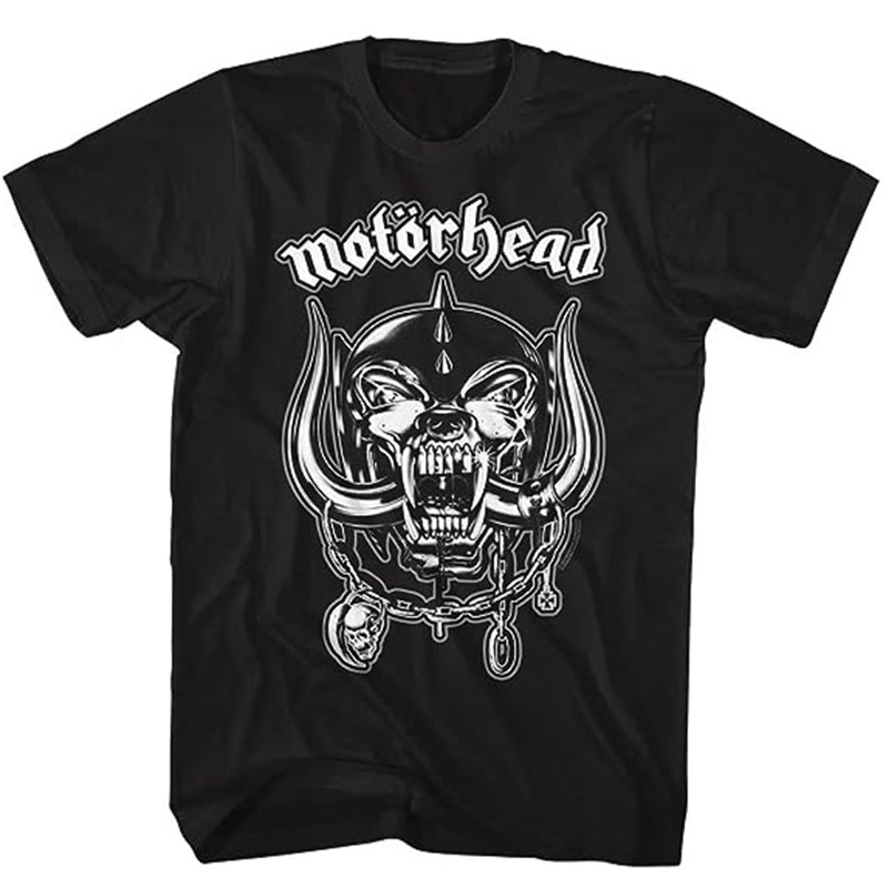 Motorhead British men's band Heavy Metal Heavy Metal New Wave Street rock loose T-shirt