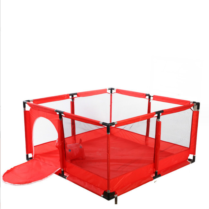 Valla de juegos para niños, valla protectora para bebés, tapete de gateo, protección de seguridad para el hogar en interiores