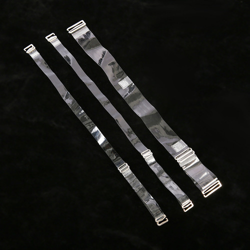 Transparent shoulder straps, invisible back straps, traceless women's underwear accessories, can be exposed, bra straps, sanding, wholesale