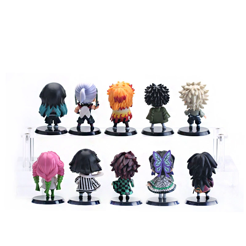 Minifigure, set PVC, toy, doll, 10 pieces