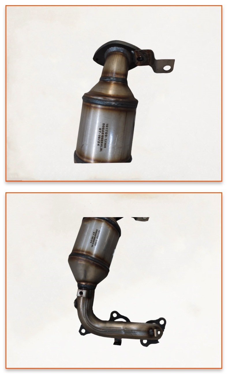 Shandong three-way catalytic converter factory direct sales Lexa private series models three-way catalytic exhaust purification catalytic converter