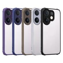 适用VIVO V60Lite透明四角防摔二合一手机壳Y04全包防摔Y39保护套