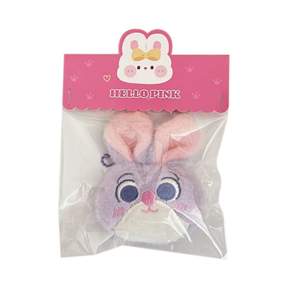 Creativo lindo pequeño animal peluche colgante broche chica muñeca universal llavero colgante mochila decoración pin